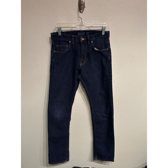Patagonia Jeans Mens 30x30 Blue Dark Wash Denim Performance Stretch Organic - Picture 1 of 8